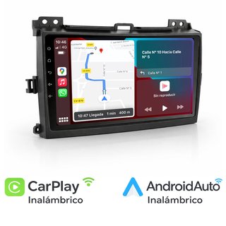 PANTALLA GPS TOYOTA LAND CRUISER 2004-2009 CARPLAY