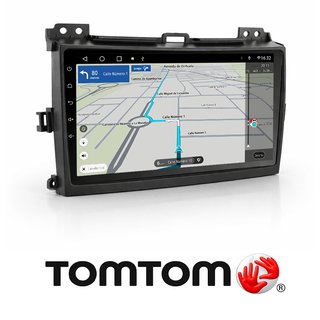 PANTALLA GPS TOYOTA LAND CRUISER 2004-2009 CARPLAY