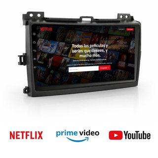 PANTALLA GPS TOYOTA LAND CRUISER 2004-2009 CARPLAY