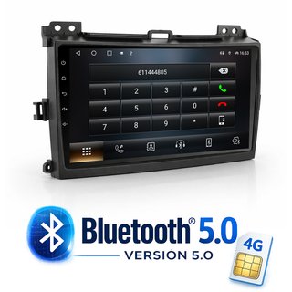 PANTALLA GPS TOYOTA LAND CRUISER 2004-2009 CARPLAY
