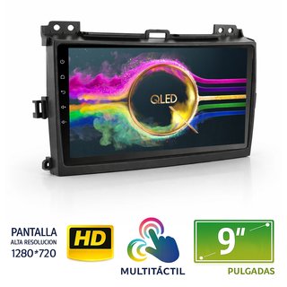 PANTALLA GPS TOYOTA LAND CRUISER 2004-2009 CARPLAY
