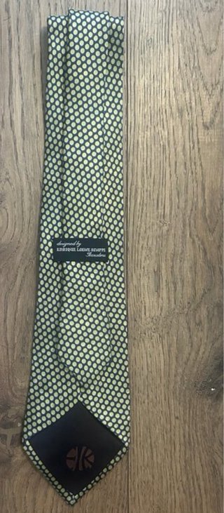 Corbata Loewe Seda Vintage Ancho Clásico 9,5cm