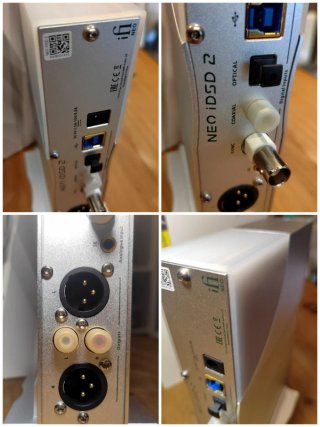 iFi NEO iDSD 2 DAC + Amplificador Auriculares