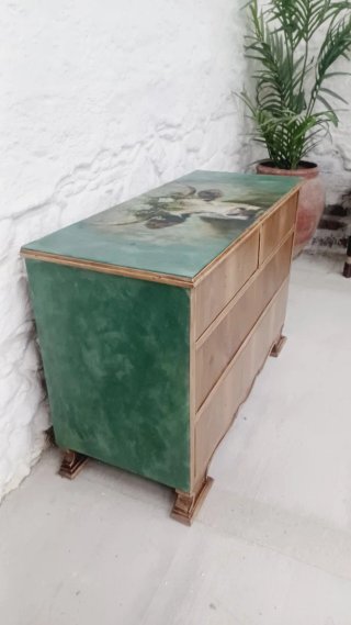 Cómoda aparador de madera