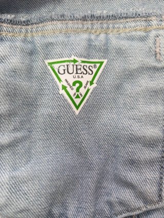 Chaqueta Vaquera Guess Desgastada