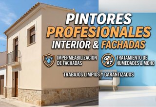 Pintor Profesional Interior y Fachadas