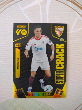Cromos de Vargas Sevilla Adrenalyn 25/26