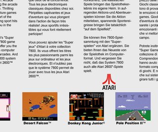 Caja vacía Atari 7800 ProSystem