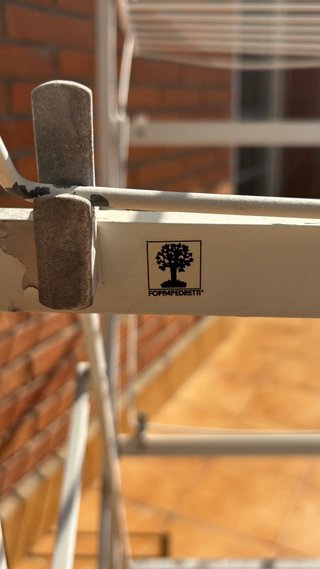 Tendedero Plegable Blanco