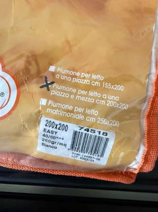 Piumone Bassetti una piazza e mezza