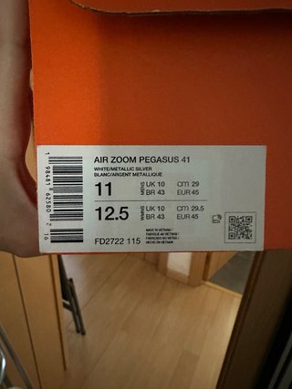 Nike Air Zoom Pegasus Talla 45