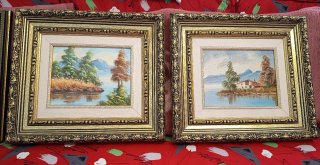 Pack 2 Cuadros Decorativos Vintage