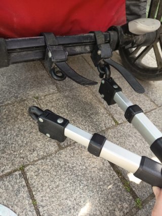 Patinete BumpRider para cochecito