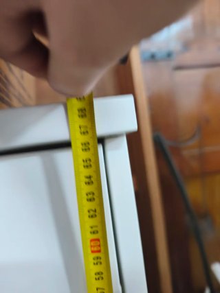 Mueble archivador metálico blanco