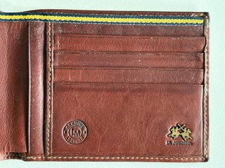 Cartera Hombre La Martina Cuero Marrón