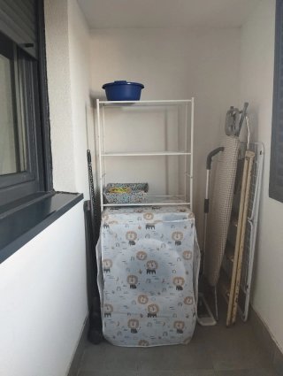 Scaffale per lavatrice