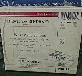 Claudio Arrau Toca Beethoven Philips Classics