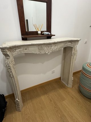 Marco de chimenea Luis XVI madera. Estilo frances
