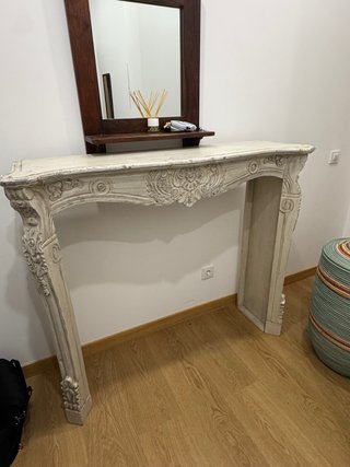 Marco de chimenea Luis XVI madera. Estilo frances
