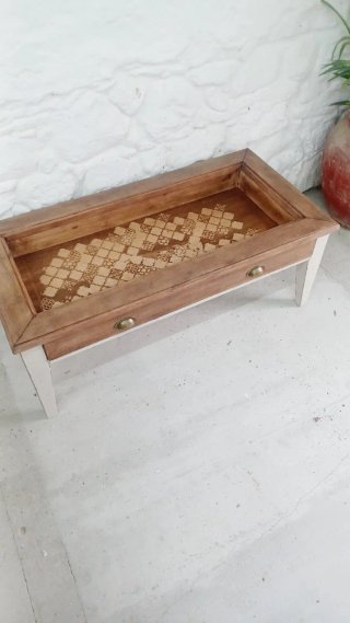 Mesa de centro restaurado