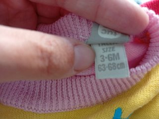 Lote 2 vestidos Tuc Tuc 3-6 meses