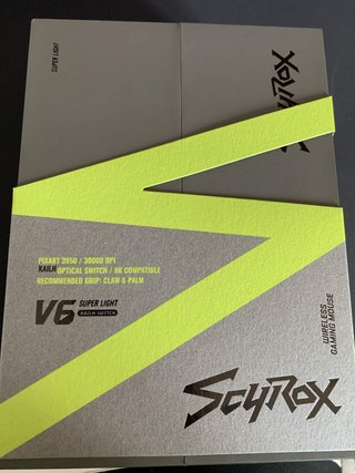 Scyrox V6 Ratón Gaming Inalámbrico Nuevo