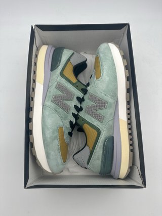 New Balance 574 x Stone Island Verde/Amarillo