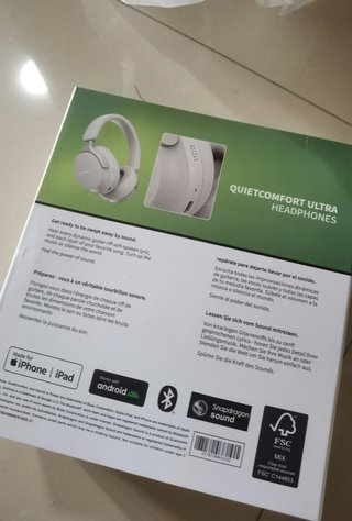 Auriculares Bose QuietComfort Ultra Plata/Blanco