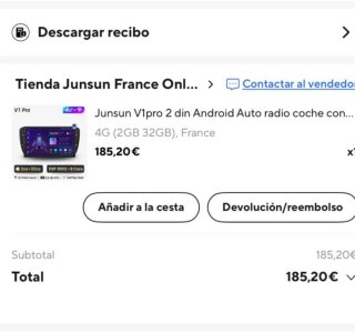 Radio Coche Junsun V1pro 2 DIN Android