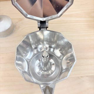 Monix Vitro Noir Cafetera italiana 6 tazas negra