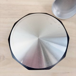 Monix Vitro Noir Cafetera italiana 6 tazas negra