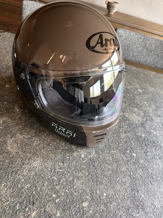 Casco Arai Concept-XE React Marrón Retro