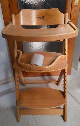 Trona Safety 1st Timba + Bandeja Madera