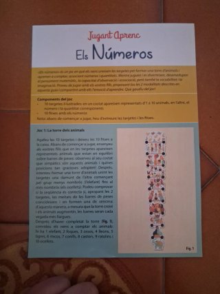 Juego Clementoni Els Números 3+ català