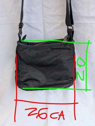 Borsa a tracolla Samsonite nera