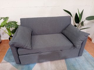 Sofá Cama 2 Plazas Gris