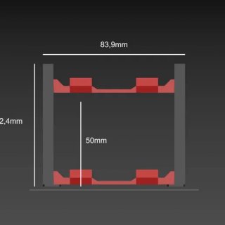 5 Elevadores para Coches 1/43