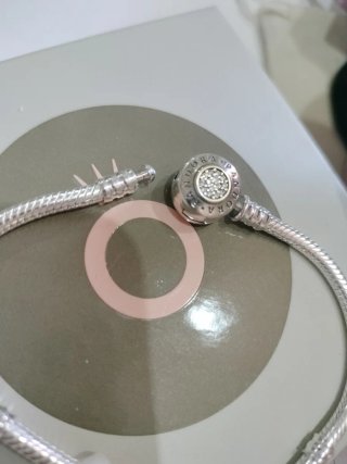 Pulsera Pandora 18cm Plata