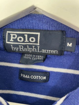 Polo Ralph Lauren Rayas Azul Talla M