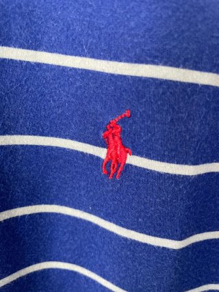 Polo Ralph Lauren Rayas Azul Talla M