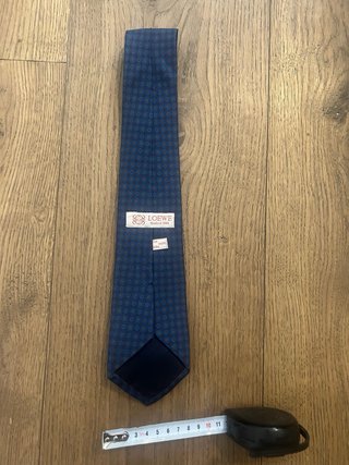 Corbata Loewe Seda Vintage Ancho 8cm