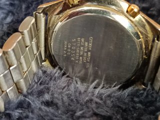Reloj Citizen Cronógrafo Alarma Vintage