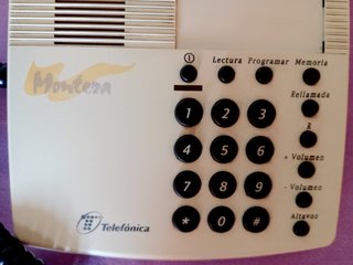 Teléfono Siemens Montera de Telefónica (1991)