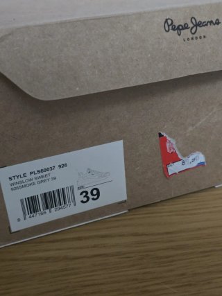 ZAPATILLAS PEPE JEANS N-39 CON ETIQUETA