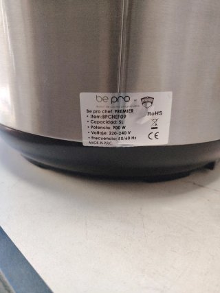 Olla Eléctrica Be Pro Chef Premier