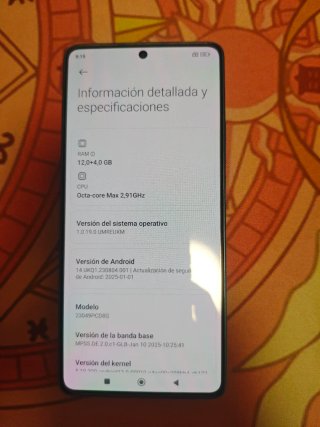 Poco F5 Azul.