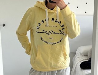 Sudadera Jack & Jones Hombre Amarilla