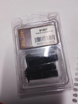 Ninco Xlot Pesos Chasis Flex Ref 61807