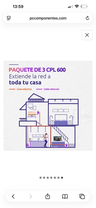 3x PLC strong powerline 600 Mbit/s