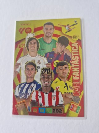 Cromo Panini Adrenalyn XL 25-26 Card Fantastica.